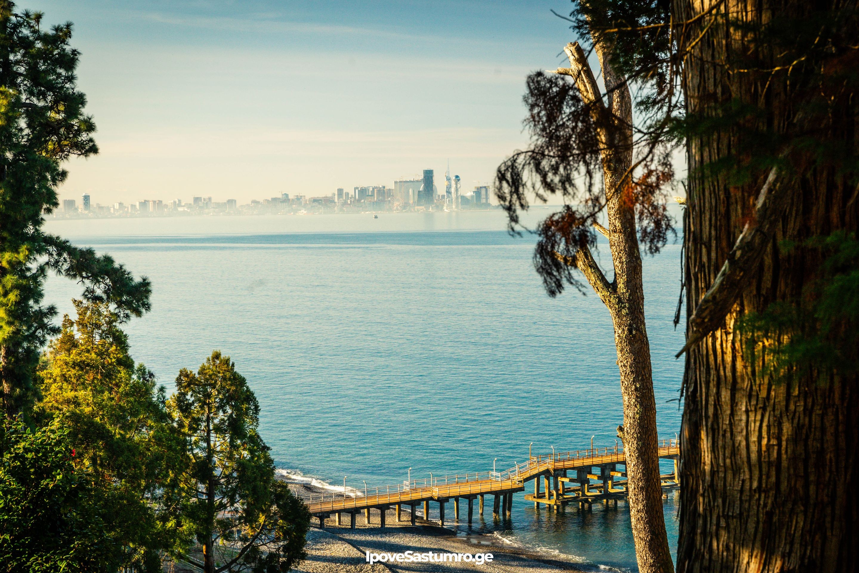 ბათუმის ხედი მწვანე კონხიდან - Batumi's skyline from Green Cape