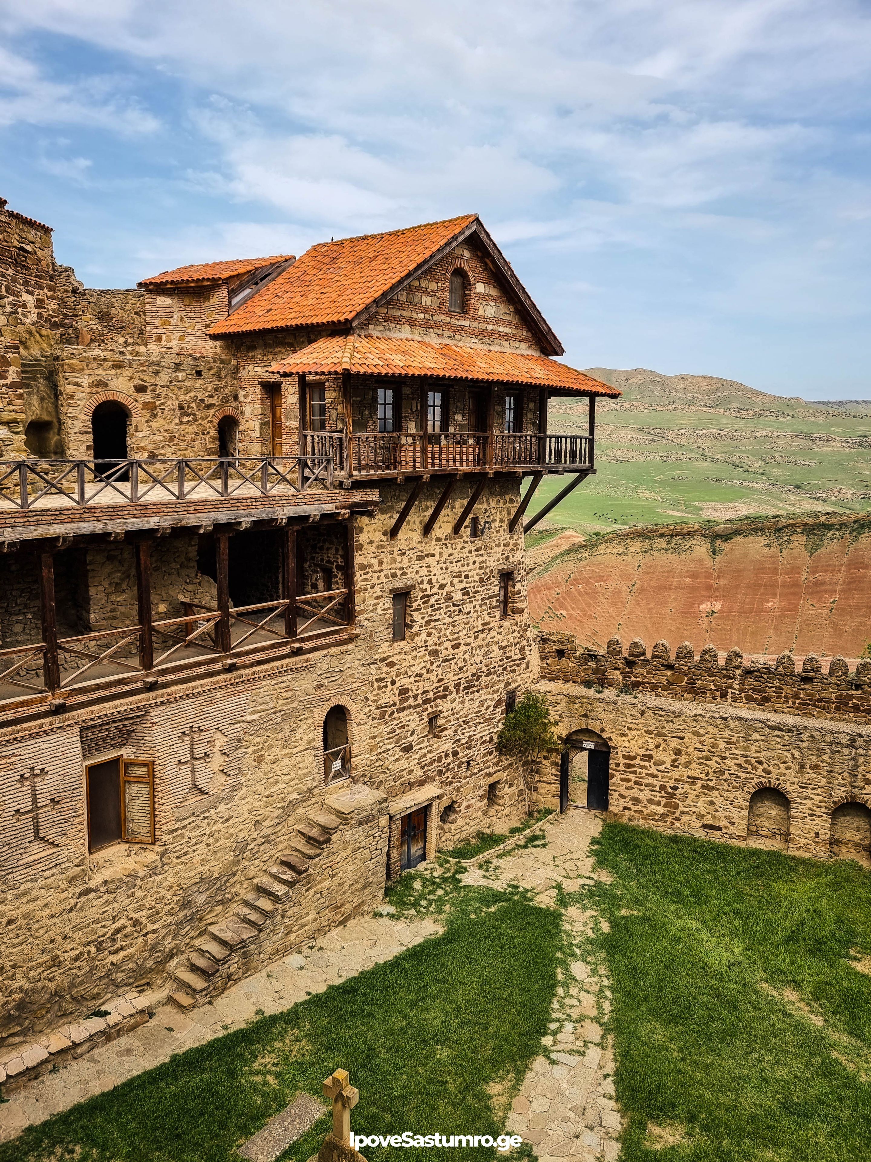 დავით გარეჯის ეზო - David Gareja's courtyard