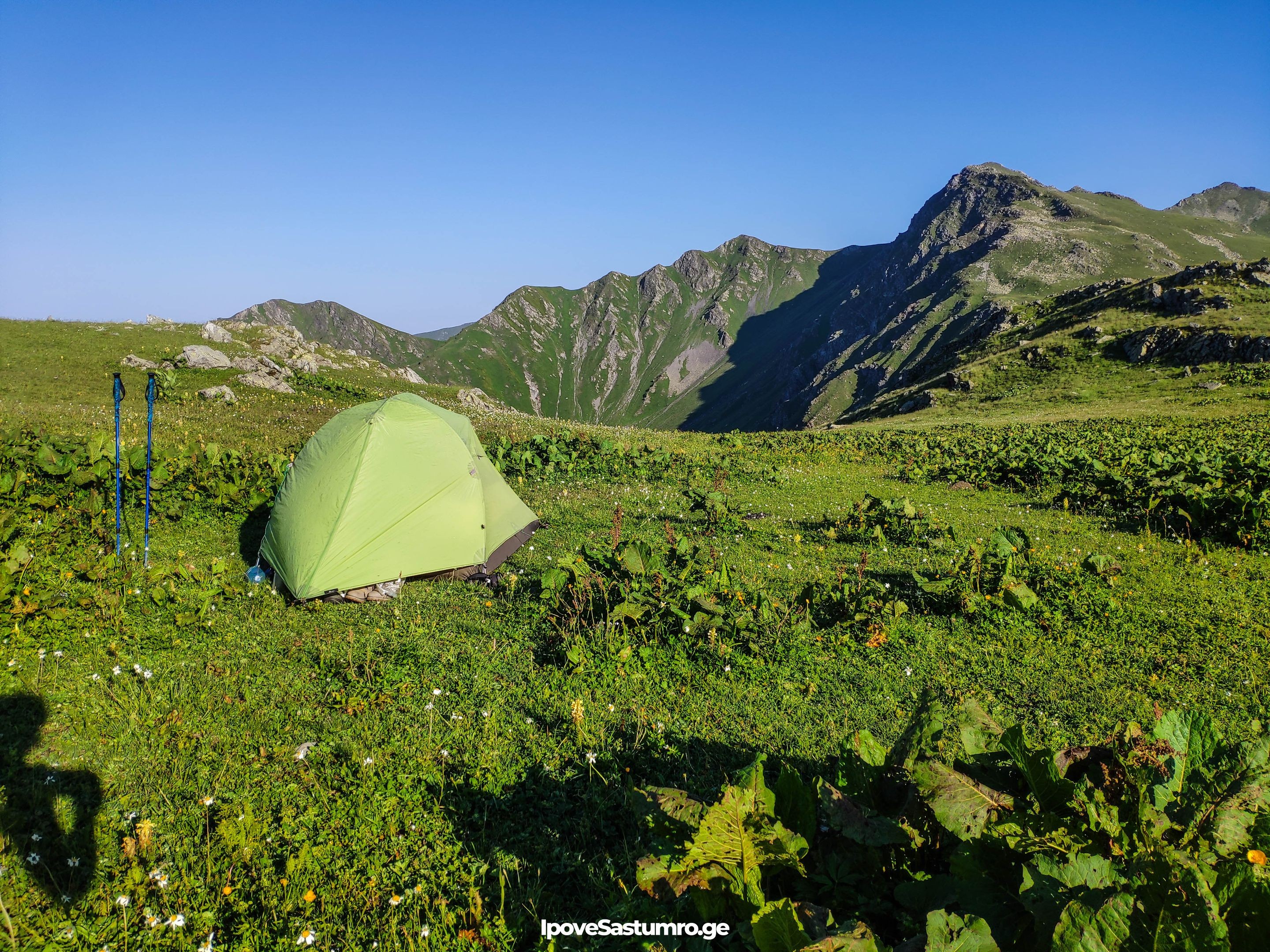 ლაგოდეხის ეროვნული პარკი, კარავი - Lagodekhi National Park, tent