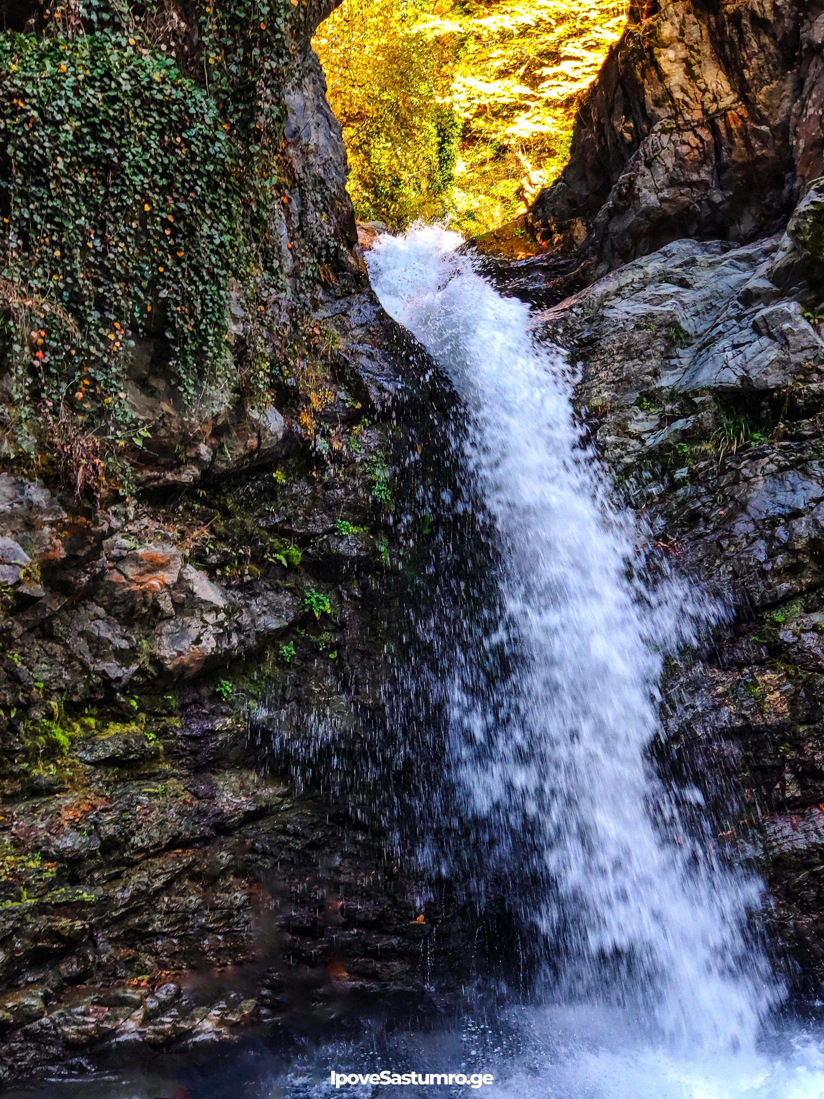 როჭოს ჩანჩქერი - Rocho Waterfall (Black Grouse Waterfall)