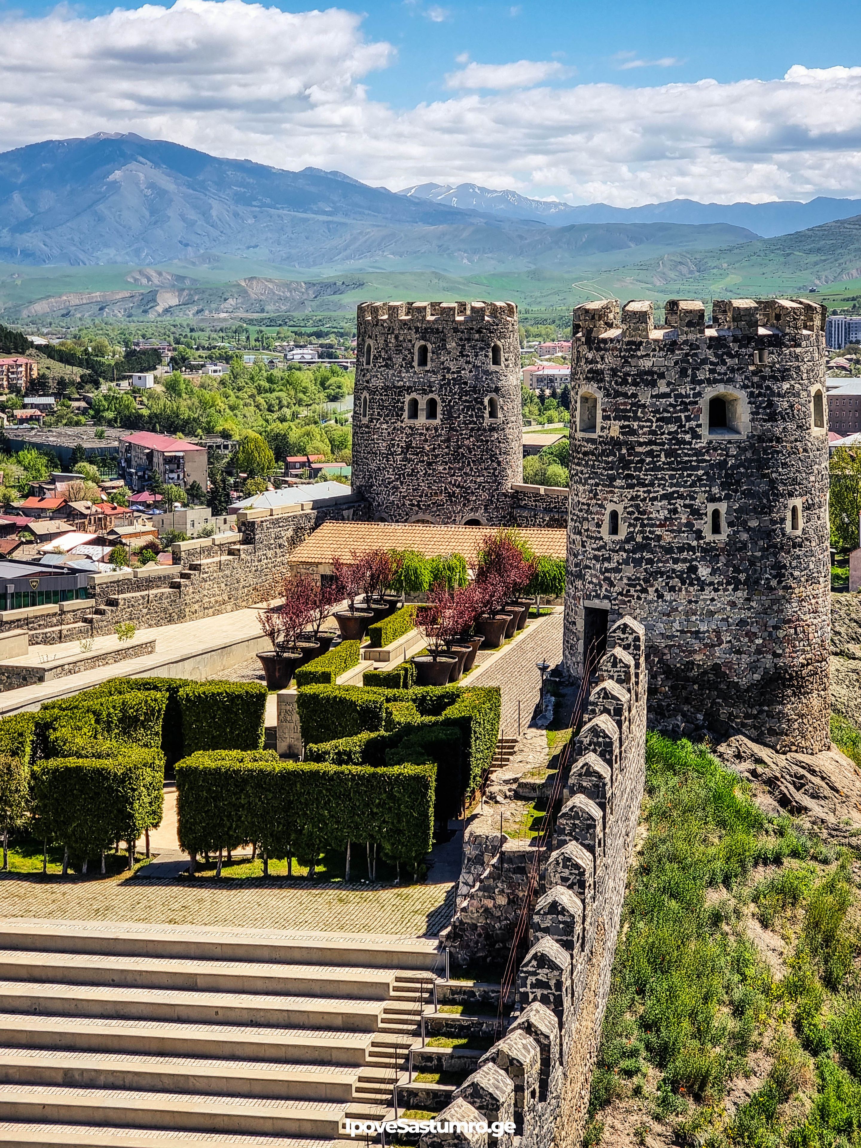 რაბათის ციხის კოშკები - Towers of Rabati Castle